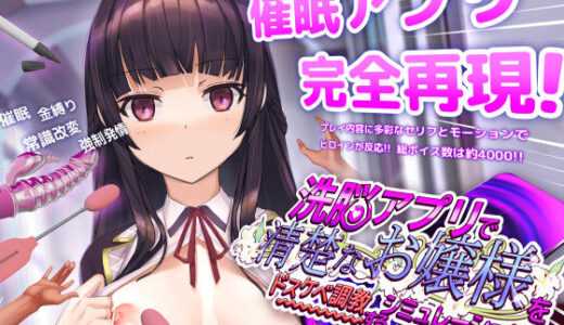 【2025-09-26発売】洗脳アプリで清楚なお嬢様をドスケベ調教するシミュレーション【d_453930】【dobuworks】