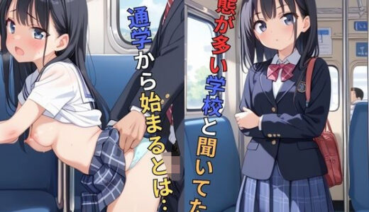 【2025-09-19発売】変態が多い学校と聞いてたが通学から始まるとは…【d_527663】【ハメリアばなな】