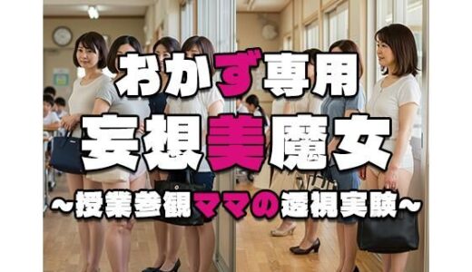 【2025-09-06発売】【おかず専用】妄想美魔女〜授業参観ママの透視実験4〜【d_553804】【AI美魔女】