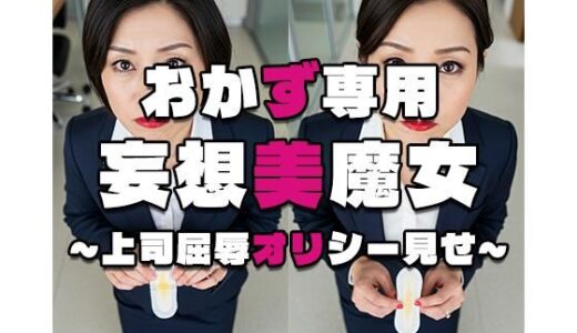 【2025-10-03発売】【おかず専用】妄想美魔女〜上司屈辱オリシー見せ〜【d_560984】【AI美魔女】