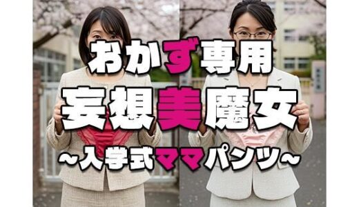 【2025-10-17発売】【おかず専用】妄想美魔女〜入学式ママパンツ6〜【d_563333】【AI美魔女】