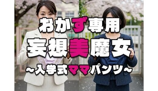 【2025-10-20発売】【おかず専用】妄想美魔女〜入学式ママパンツ7〜【d_563336】【AI美魔女】