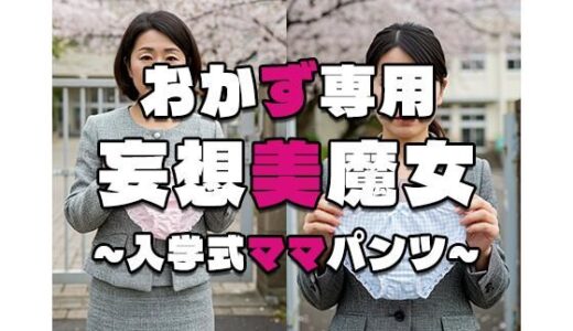 【2025-10-22発売】【おかず専用】妄想美魔女〜入学式ママパンツ8〜【d_563339】【AI美魔女】