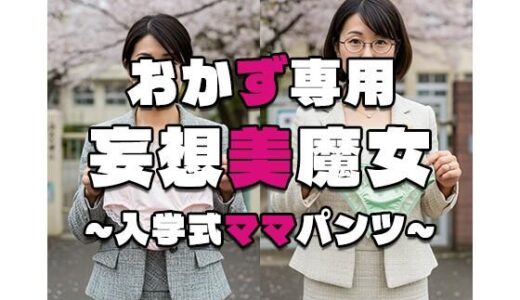 【2025-10-23発売】【おかず専用】妄想美魔女〜入学式ママパンツ9〜【d_563341】【AI美魔女】