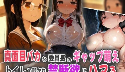 【2025-09-11発売】真面目バカな委員長のギャップ萌え！トイレで覗かれ禁断欲にハマる！【d_571504】【オムライスくん】