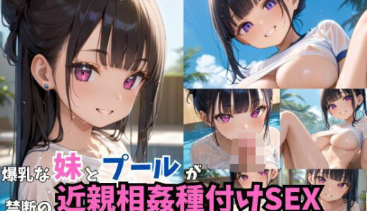 【2025-10-31発売】爆乳な妹とプールで禁断の近親相姦種付セックス【d_582363】【エロ工房】