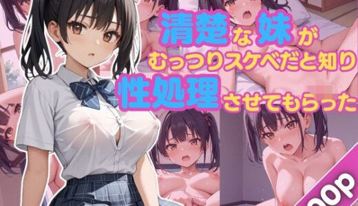【2025-10-16発売】大人しくて清楚な妹がむっつりスケベだと知り遠慮なく性処理させてもらった〜兄の性処理は妹の快楽堕ちに〜【兄妹】【NTR】【処女】【女子校生】【トロ顔】【500枚】【d_585733】【マッテテコイサンマン】