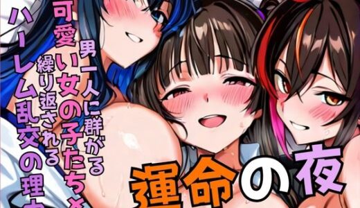 【2025-10-29発売】運命の夜 男一人に群がる 可愛い女の子たちと 繰り返される ハーレム乱交の理由【d_613615】【蜜蜜工房】