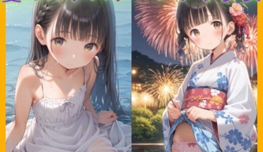 【2025-09-18発売】夏のスケスケパンチラ少女【d_618188】【ぴよんち】