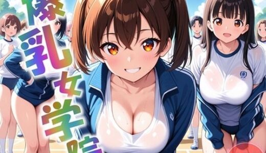 【2025-10-07発売】爆乳女学院〜ハーレムで逆に女子から凌●された〜【d_618889】【にじいろ自転車】