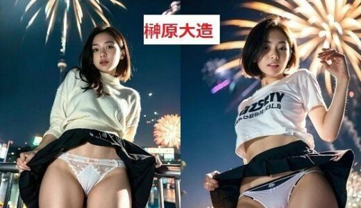 【2025-09-06発売】女子大生河川敷花火大会パンチラ画像集【d_619883】【榊原大造】