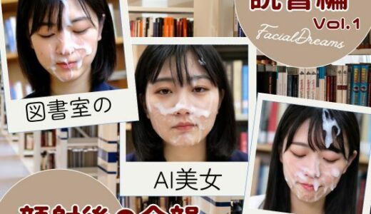 【2025-09-27発売】顔射後の余韻 - 読書編 Vol.1【d_620065】【FacialDreams】