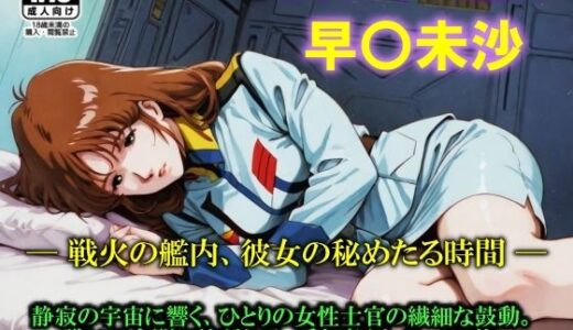 【2025-09-03発売】AIイラストCG集96  早〇未沙  ─ 戦火の艦内、彼女の秘めたる時間 ─【d_620964】【ドンガラAI美少女イラスト支部】