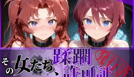 【2025-10-18発売】その女たち、蹂躙許可証発行済み -街の男たちに好き放題使われるヒロインCG集- ザ〇トの姉妹編【d_621622】【陥落工房】