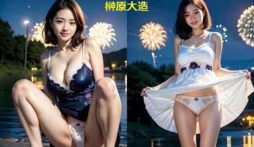 【2025-09-10発売】女子大生湖畔花火大会サマードレスパンチラ画像集【d_625258】【榊原大造】