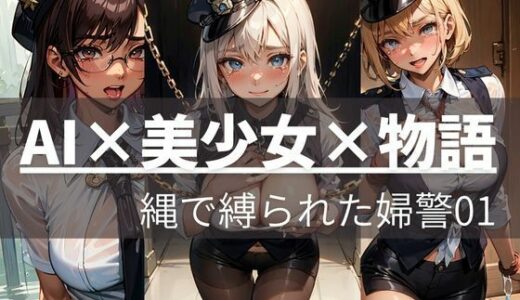 【2025-09-04発売】【緊縛婦警】囚われた女性警察官【d_625831】【AI×美少女×物語】