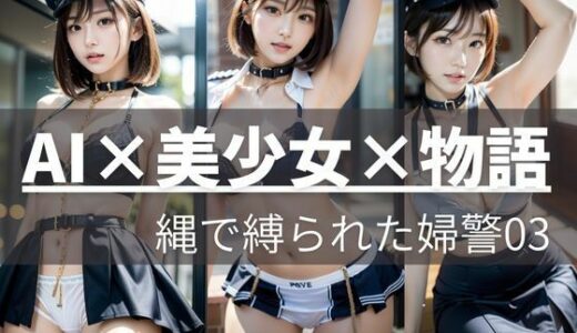 【2025-09-16発売】【緊縛婦警】囚われた女性警察官 03【d_627227】【AI×美少女×物語】