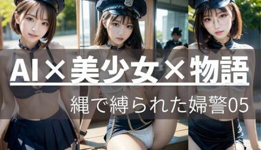 【2025-10-01発売】【緊縛婦警】囚われた女性警察官 05【d_629098】【AI×美少女×物語】