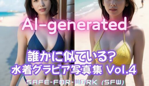 【2025-09-20発売】【AI実写】誰かに似ている？ 【実写風AI水着グラビア】Vol.4【d_631863】【美伝プロジェクト】