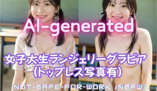 【2025-09-30発売】「女子大生のランジェリーグラビア ──トップレス写真有」【d_631948】【美伝プロジェクト】