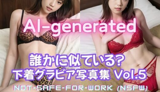 【2025-10-23発売】【AI実写】誰かに似ている？ 【実写風AIセクシー下着グラビア】Vol.5【d_636671】【美伝プロジェクト】
