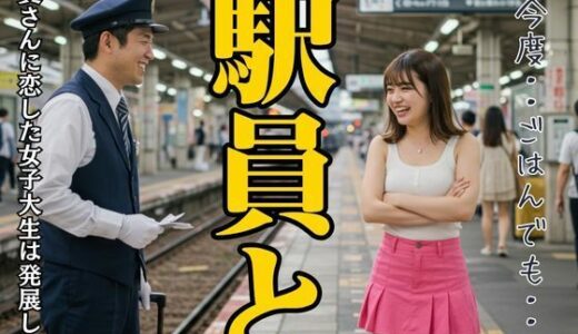 【2025-09-09発売】駅員さんと恋をした大学生｜JKに恋した駅員のナンパ物語【d_639019】【妄想美女図鑑】