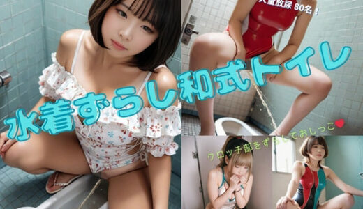 【2025-09-04発売】水着ずらし和式トイレ【d_639611】【P-AI planning】