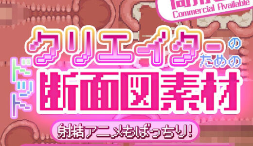 【2025-10-03発売】クリエイターのための’ドット’断面図【d_641809】【ふぁっちゅ】