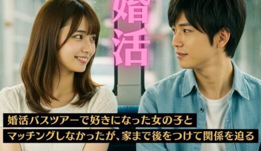 【2025-09-23発売】婚活バスツアーで好きになった女の子とマッチングしなかったが家まで後をつけて関係を迫る、マッチングアプリで知り合った人と観覧車の中で・・・【d_642485】【ずんだ餅企画】