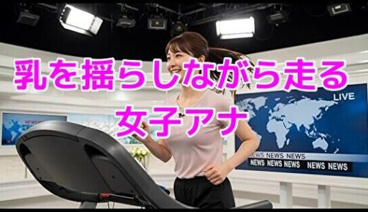 【2025-09-04発売】乳を揺らしながら走る女子アナ【d_644326】【ノーマルアブノーマル】