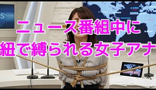 【2025-09-30発売】ニュース番組中に紐で縛られる女子アナ【d_644747】【ノーマルアブノーマル】