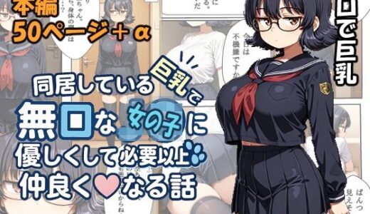 【2025-08-12発売】同居している巨乳で無口な少女に優しくして必要以上に仲良く（はーと）なる話【d_645670】【味で食わせる店】