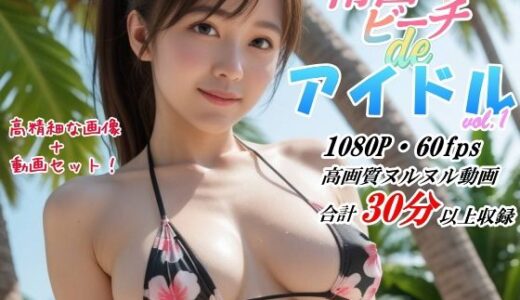 【2025-08-13発売】南国ビーチdeアイドル -ビキニからポロリのセクシーショット満載！画像＆動画DXセット- vol.1【d_646449】【山頭火】