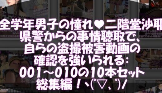 【2025-08-09発売】【△500●500】学業成績学年一位の二階堂沙耶・県警からの事情聴取で、自らの盗撮被害動画の確認を強いられる:Vol.R001-010までの10本セット総集編！【d_647315】【Libido-Labo】