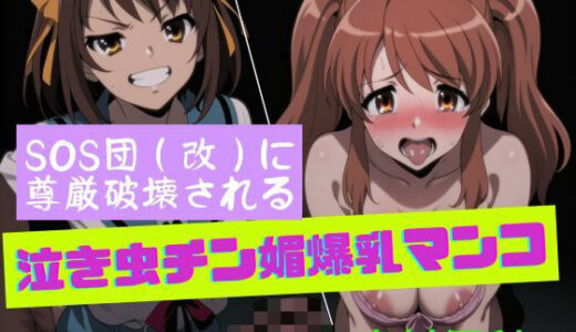 【2025-08-12発売】SOS団（改）に尊厳破壊される泣き虫チン媚爆乳マンコ【d_649019】【夜色】