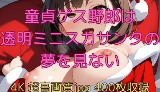 【2025-08-21発売】童貞ゲス野郎は透明ミニスカサンタの夢を見ない【d_650600】【velvetAI】