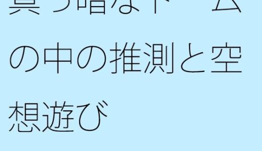 【2025-08-16発売】真っ暗なドームの中の推測と空想遊び【d_650974】【サマールンルン】