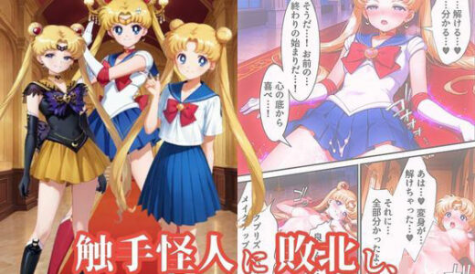 【2025-08-27発売】美少女戦士セーラー●ーン悪堕ち〜触手怪人に敗北し、闇堕ちさせられてしまう…〜【d_654242】【えちえちイラスト絵師】