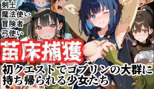 【2025-08-27発売】苗床捕獲 初クエストでゴブリンの大群に持ち帰られる少女たち【d_654249】【えすおー】