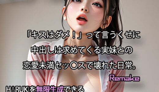【2025-08-27発売】「キスはダメ！」って言うくせに、中出しは求めてくる実妹との恋愛未満セッ〇スで壊れた日常。 「Day1:きっかけ」【d_656544】【Karasu Publishing】