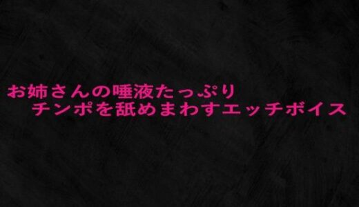【2025-09-04発売】お姉さんの唾液たっぷりチンポを舐めまわすエッチボイス【d_660545】【Studio voice】