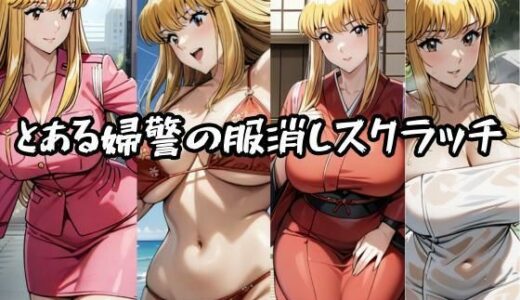 【2025-09-10発売】とある婦警の服消しスクラッチ【d_662237】【らいおんへっど】