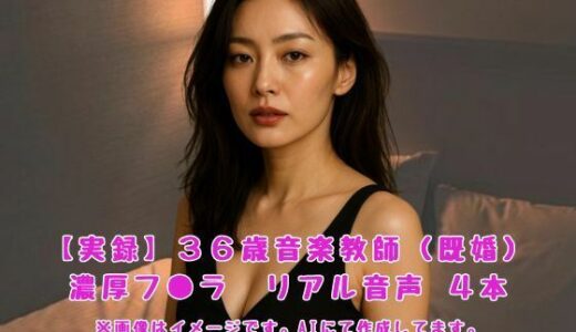 【2025-09-13発売】【実録】36歳音楽教師（既婚） 濃厚フ●ラ リアル音声 4本【d_665098】【こじゅーろー】