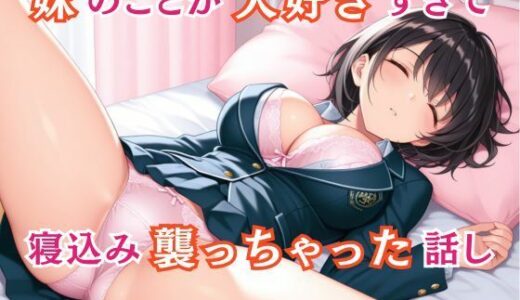 【2025-09-24発売】妹のことが大好きすぎて寝込み襲っちゃった話し【d_666336】【桃尻娘】