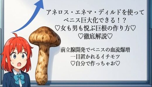 【2025-09-15発売】アネロス・エネマ・ディルドを使って ペニス巨大化できる！？ （はーと）女も男も悦ぶ巨根の作り方（はーと） （はーと）徹底解説（はーと）   前立腺開発でペニスの血流爆増 一目置かれるイチモツ （はーと）自分で作っちゃお（はーと）【d_666712】【メスイキ？ドライオーガズム？研究所】