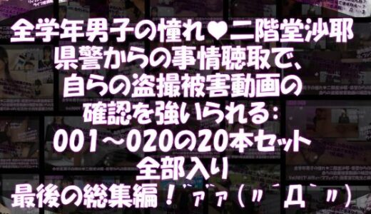 【2025-09-19発売】【△500●500】学業成績学年一位の二階堂沙耶・県警からの事情聴取で、自らの盗撮被害動画の確認を強いられる:Vol.R001-020までのシリーズ20本セット全部入り総集編！【d_668561】【Libido-Labo】