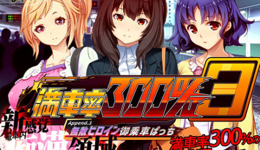 【2025-10-14発売】満車率300％ 3≒ Append.3 無敵ヒロイン御乗車ぱっち【d_668790】【ベルゼブブ】