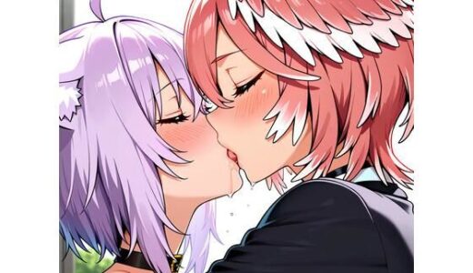 【2025-09-28発売】【R-18】猫又おかゆ×鷹嶺ルイ 58枚【d_670052】【ErosLily】