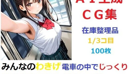 【2025-10-01発売】【在庫整理品】みんなのわきげ電車の中でじっくり鑑賞させていただくCG集1/3コ目【d_671805】【YOG】
