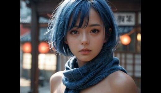 【2025-10-02発売】ショートヘアのマフラーの美女（セリフなし  AI画像集）【d_671942】【パイアールフロンティア】